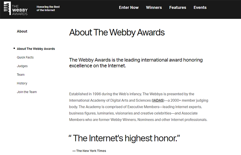 Webbys